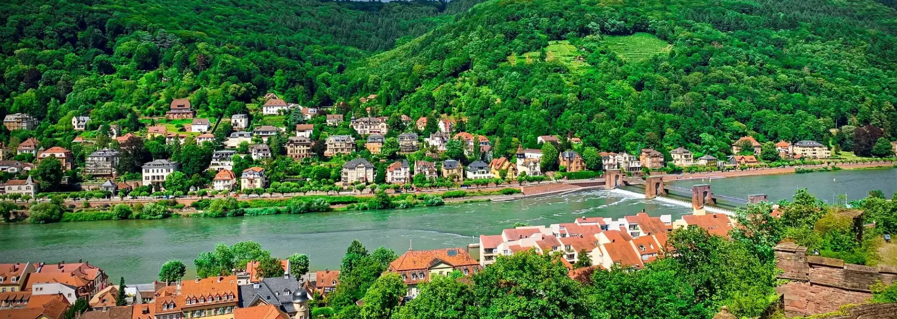 Europa - Alpes Suíços e Castelos (Rio Reno)