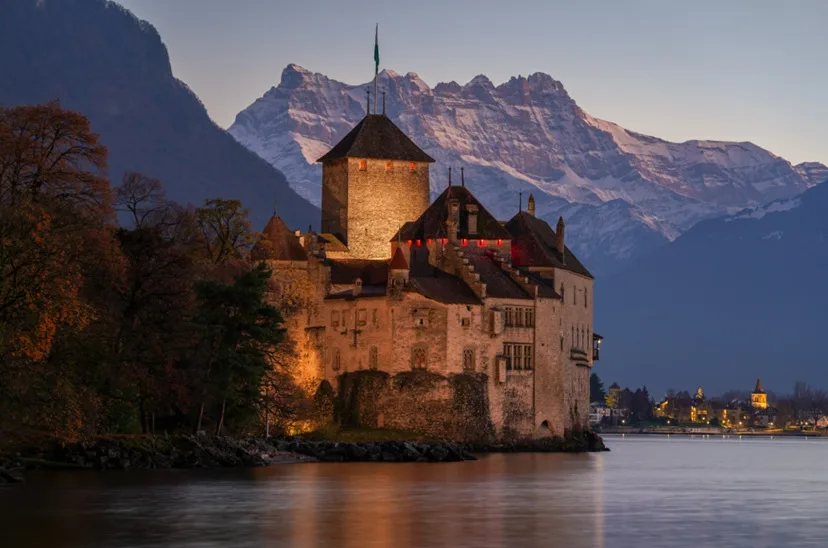Alpes Suiços E Norte Da Italia
