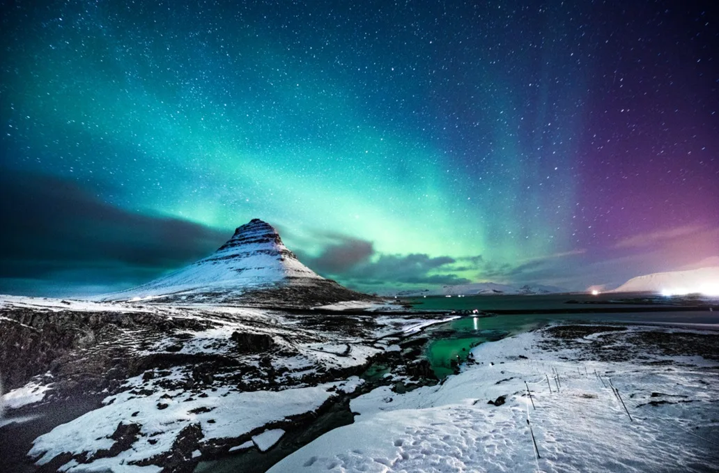 Islândia, Fogo, Gelo e Auroras